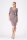 Kleid V-Ausschnitt Sommerkleid Mini Kleid 3/4 Arm ;