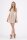 Minikleid Top mit Falten Longshirt Gr. 36 38 S M, M65 Beige M/38