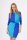 Kleid 2 Farbig Mini-Kleid Tunika Muster Gr. S M L XL XXL 3XL, 8987