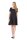 Klassisches Minikleid Glockenform Top; Schwarz/S/36