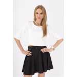 Damen Bluse 3/4 Arm Reißverluss am Rücken;