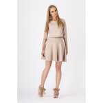 Damen Bluse 3/4 Arm Reißverluss am Rücken;