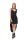 Kleid Sommerkleid Cocktail Mini Kleid in 4 Farben Stylisch Gr. S M 36 38, M106 Schwarz S/36