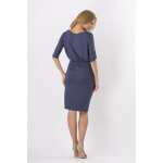 Damen Kleid mit Kordel Mini-Kleid ;