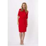 Damen Kleid mit Kordel Mini-Kleid ;