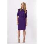 Damen Kleid mit Kordel Mini-Kleid ;