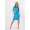 Damen Kleid mit Kordel Mini-Kleid ;