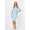 Damen Kleid mit Kordel Mini-Kleid ;