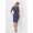 Damen Kleid mit Kordel Mini-Kleid ;