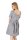 Kleid mit Schleife Mini Kleid; Grau S/36