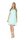 Kleid mit Schleife Mini Kleid; Mintgrün M/38