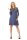 Mini - Kleid weit geschnitten Kleid mit Taschen Top 5 Farben Gr. 36 38 40 42 44 46, 8547