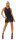 Damen Minikleid Kurzes Kleid Cocktailkleid Gogo Clubwear Partykleid Abendkleid Latex Latexkleid Gr. S M 36 38, 1567