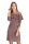 Damen Off-Shoulder Kleid 3/4 Arm Trägerlos;