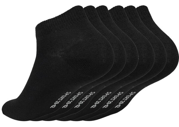 6 Paar, Schwarz
