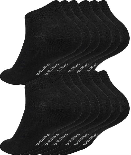 12 Paar. Schwarz