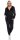 Damen Nicki Freizeitanzug Hausanzug Jogginganzug Nicki-Anzug mit Reißverschluss; S M L XL