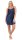 Damen kurzes Satin Negligé Nachtkleid Nachthemd Satin; S M L XL 2XL