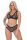 Damen Zweiteiliges Mesh-Dessous, Cup B - DD