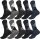 10 Paar Herren Socken mit Komfortbund – Klassisch & Bequem für Alltag und Sport