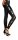 Damen Leggings Metallic Latex Wet Look Lack Leder Optik Spitze;